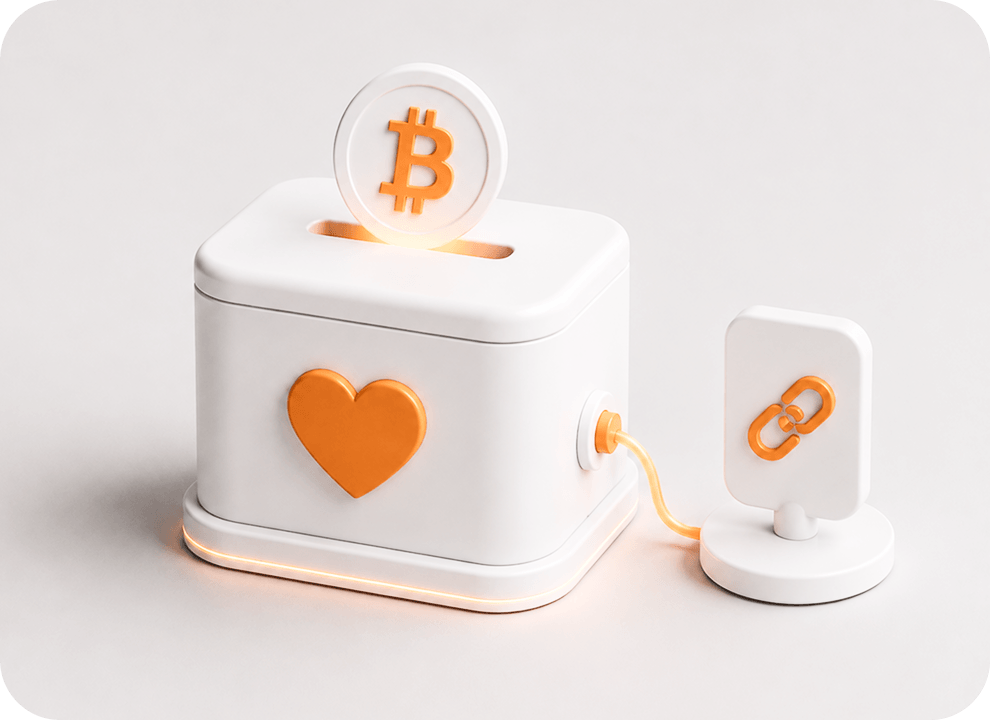 crypto donations for charity